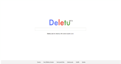 Desktop Screenshot of deletu.com